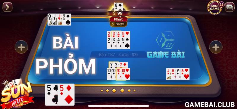 Các quy tắc chơi bài phỏm căn bản dành cho người mới bắt đầu