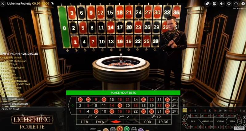 Mẹo chơi Lightning Roulette tăng cơ hội chiến thắng