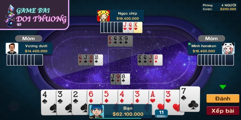 Luật Chơi Phỏm - Cách chơi Cho Game Thủ Mới Bắt Đầu 1 Thuật ngữ cơ bản game thủ cần biết trong luật chơi phỏm